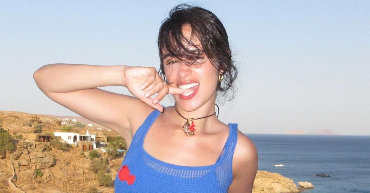 Camila Cabello Stuns in Tiny Blue Bikini on Luxurious Greece Getaway