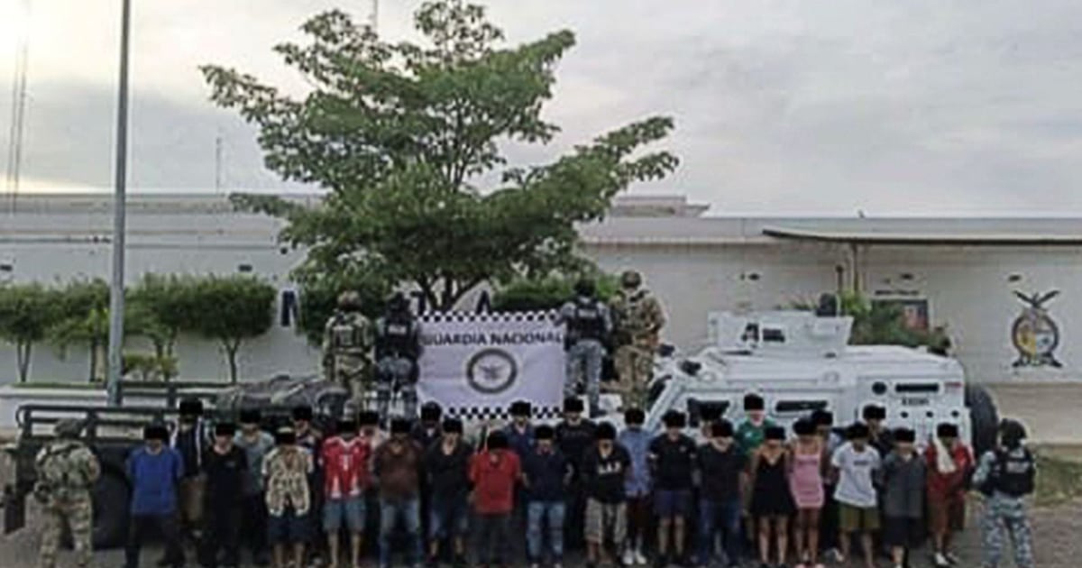Captura de los sicarios de ‘El Benny 17’ del Cártel de Sinaloa
