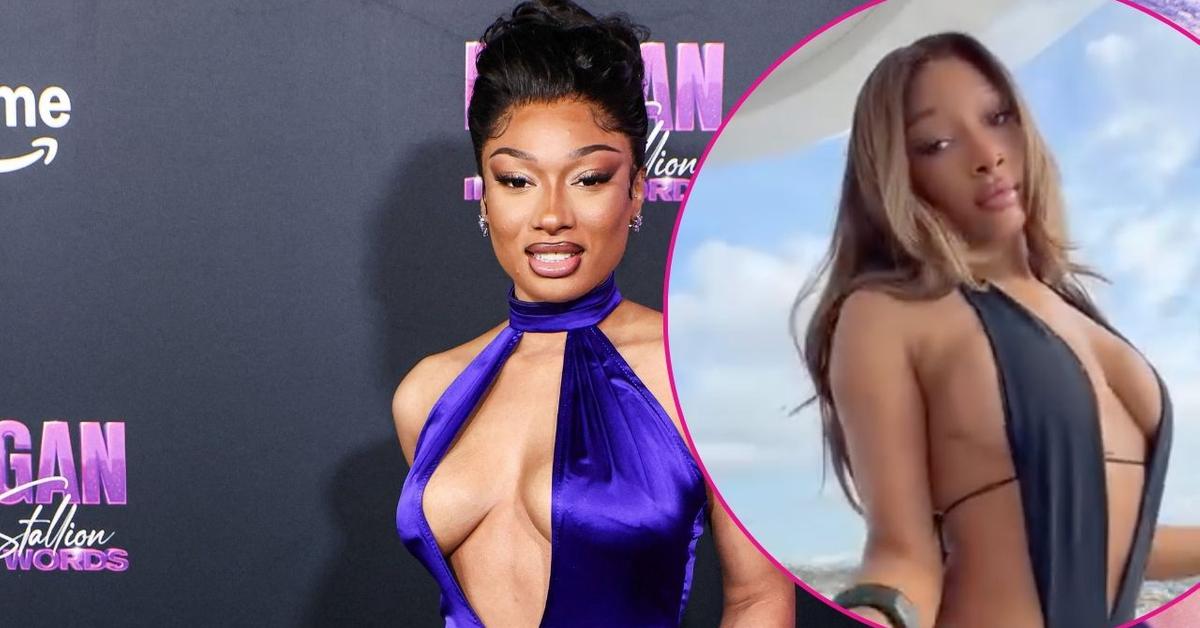Megan Thee Stallion Stuns in Revealing Swimsuit as a Single Woman