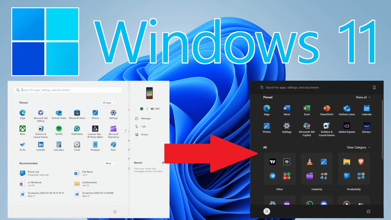 Nuevo menú Inicio de Windows 11: Actívalo y disfruta de su rediseño