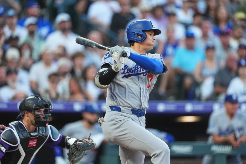 Ohtani impulsa a los Dodgers con dos jonrones contra Colorado