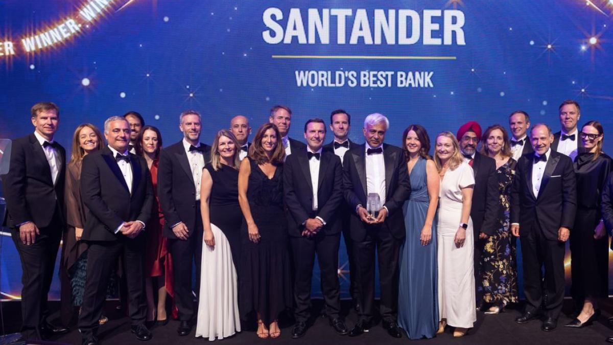 Santander: Mejor Banco del Mundo 2026 según Euromoney