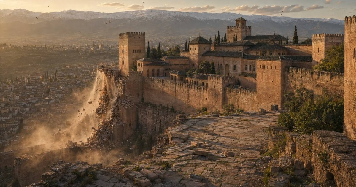 Terremotos que arrasaron la Alhambra y pueblos completos