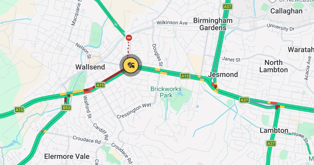 Truck Crash in Wallsend Causes Heavy Traffic: Live Updates