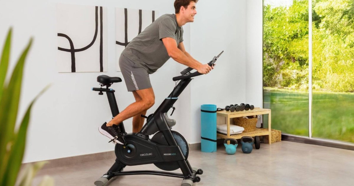 Cecotec rebaja su bicicleta estática DrumFit Indoor 24000 para la rutina