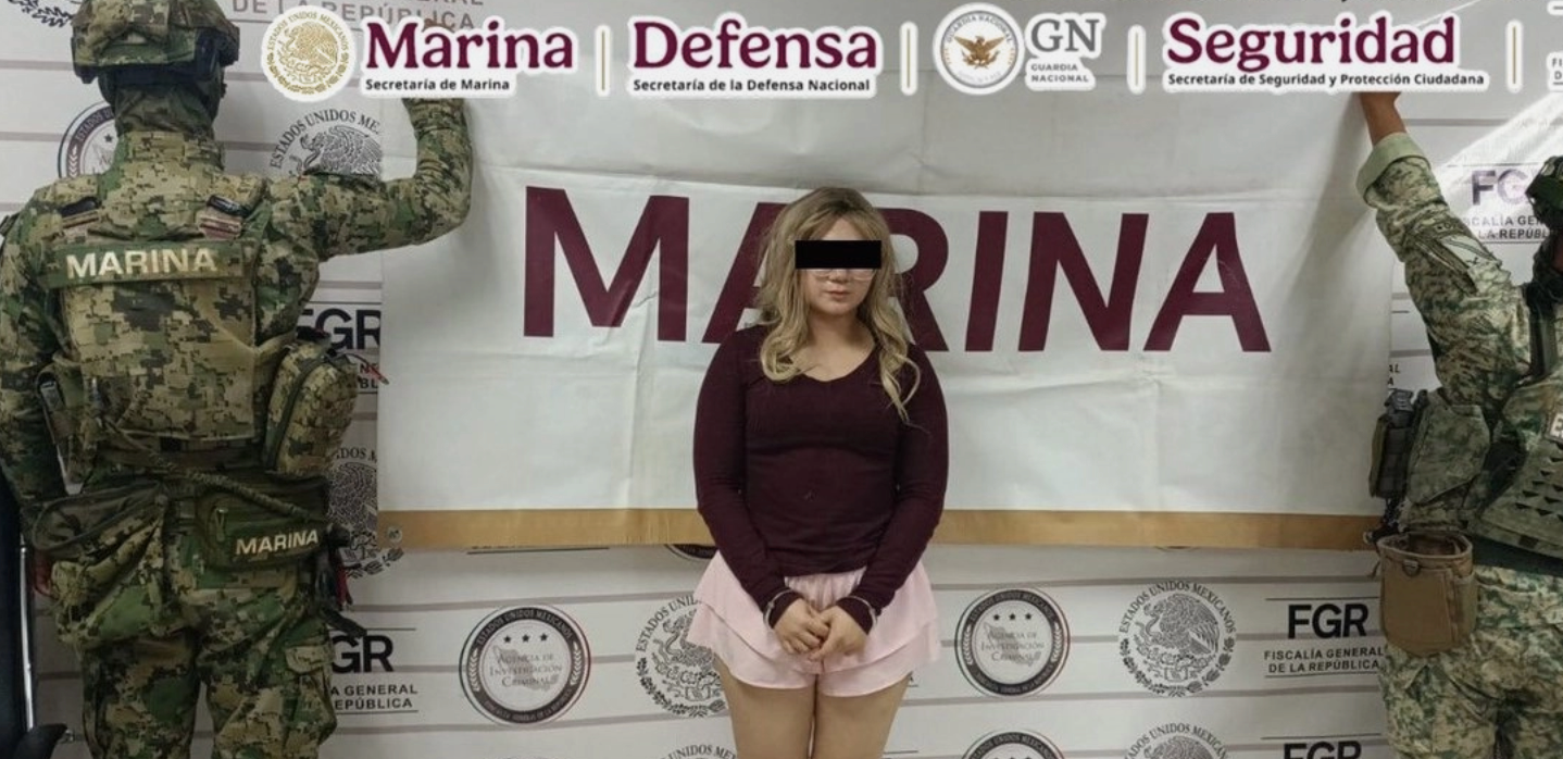 Detienen a mujer en Sonora, sospechosa de tráfico de armas del cártel