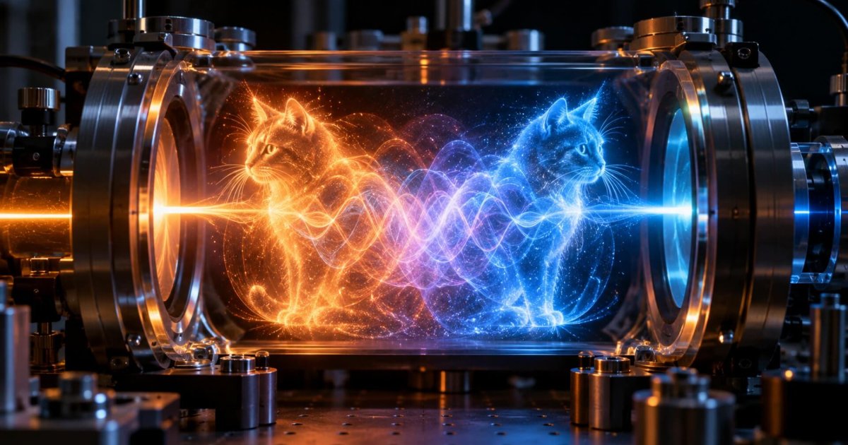 Gato de Schrödinger óptico récord: cruzando la frontera cuántica