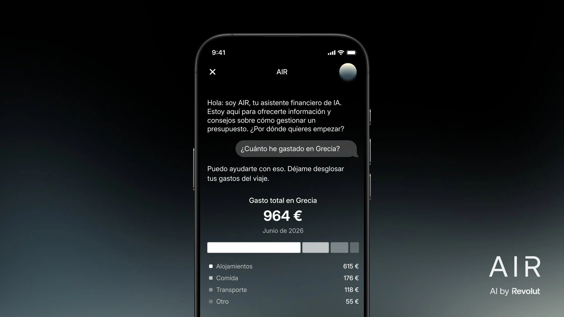 Revolut AIR en España: Asistente de IA para tus Finanzas Personales