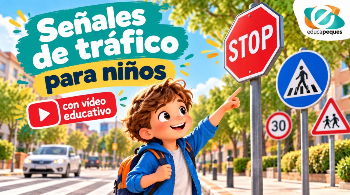 Señales de tráfico para niños: tipos y juegos educativos divertidos