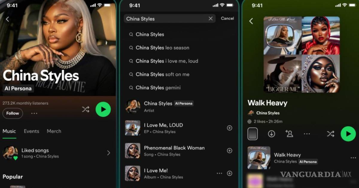 Spotify examina a los artistas generados por inteligencia artificial