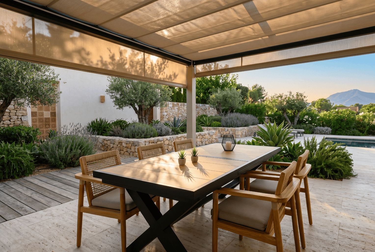 Terrazas y Jardines Funcionales Todo el Año con Ciria Toldos