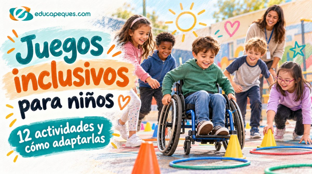 12 Juegos Inclusivos para Niños: Ideas de Adaptación Divertidas