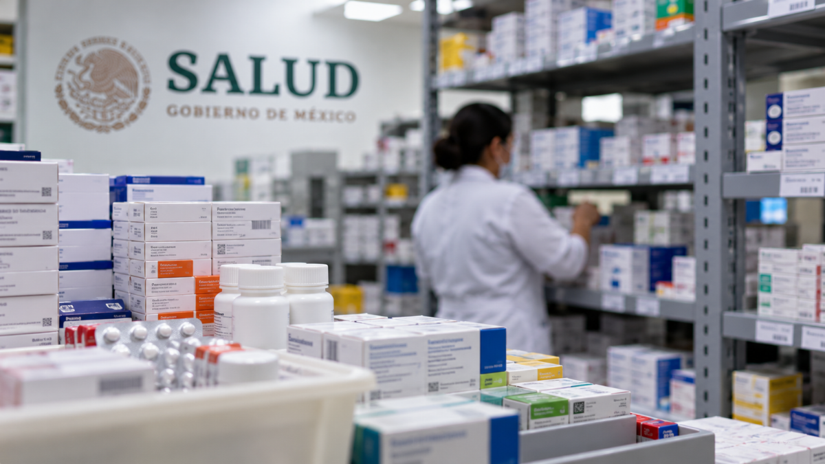 Abasto de medicamentos: Salud asegura 6 mil millones hasta 2028