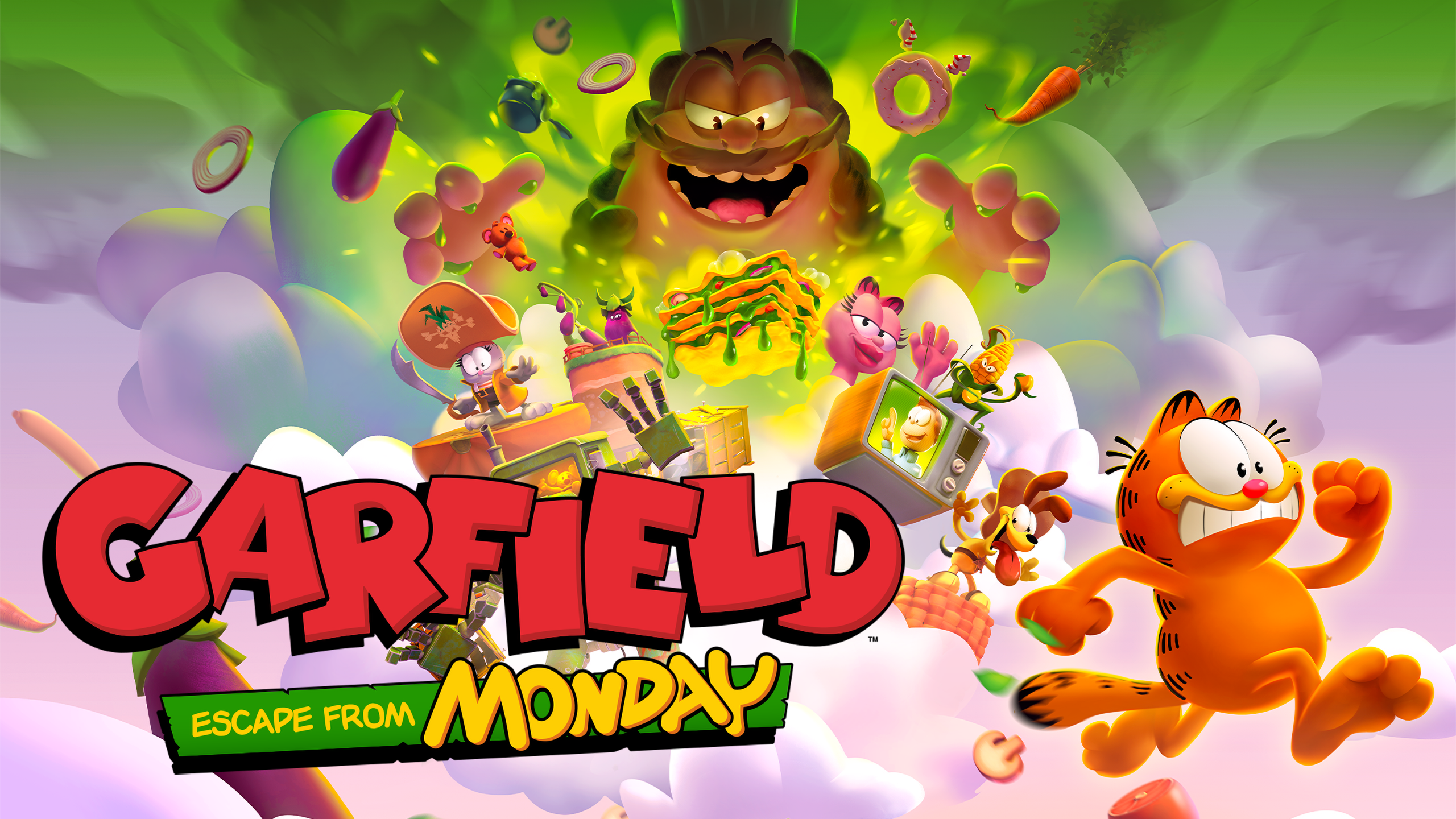 Garfield: Escape from Monday – Lasaña y plataformas emocionantes