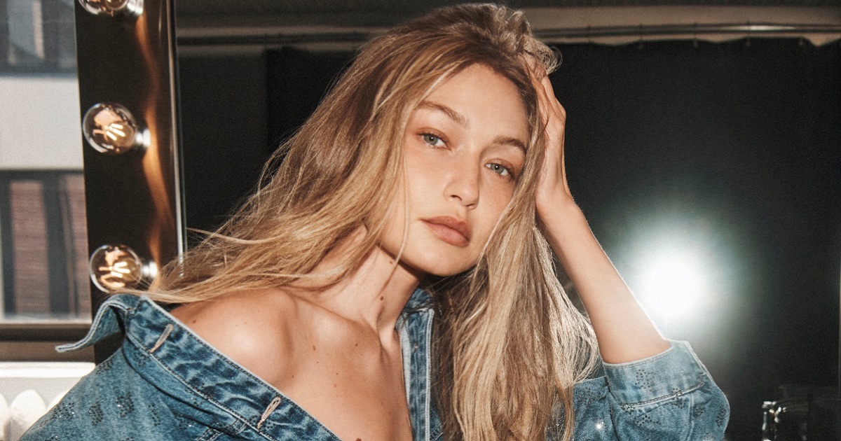 Gigi Hadid Rocks Denim with a Twist from Liu Jo