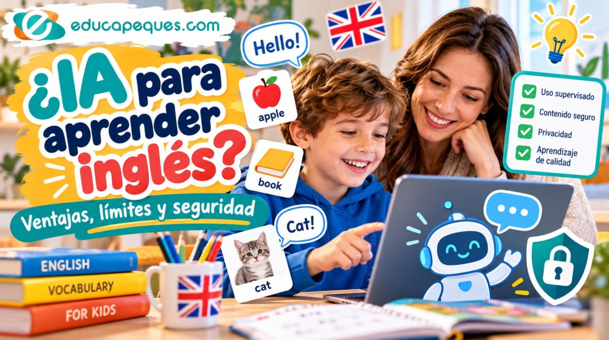 IA para aprender inglés: ¿es segura para los más pequeños?