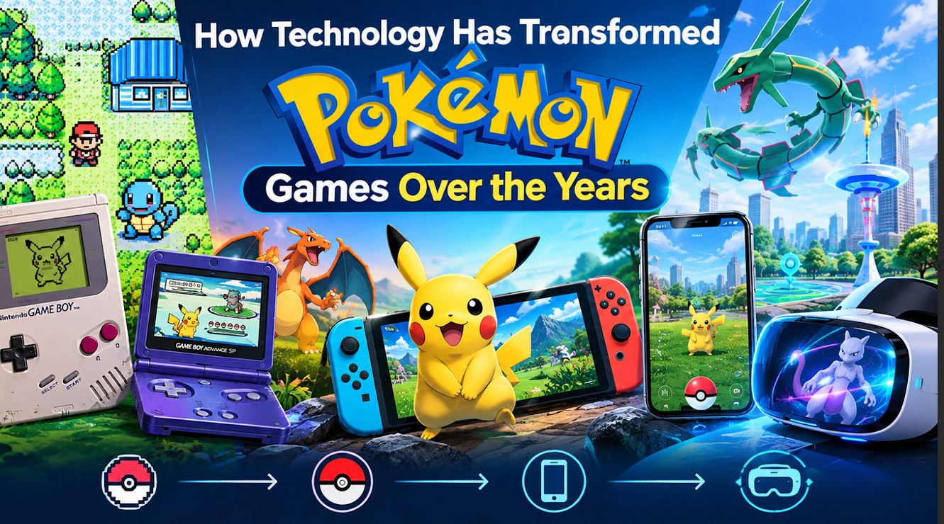 Transforming Pokémon Games: The Impact of Technology Over Time